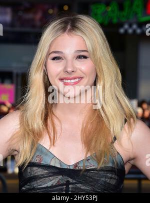 Chloe Grace Moretz kommt bei der Weltpremiere von 'If I Stay' am Mittwoch, den 20. August 2014, in Los Angeles an. Stockfoto