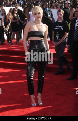 Miley Cyrus bei den MTV Video Music Awards 2014 im Forum Stockfoto