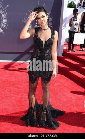 Alexandra Shipp bei den MTV Video Music Awards 2014 im Forum Stockfoto