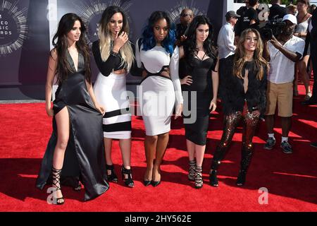 Fünfter Harmony bei den MTV Video Music Awards 2014 im Forum Stockfoto