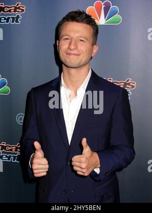 Mat Franco während des „America's Got Talent“ Finale der Saison 9 – Red Carpet Event, das am 17. September 2014 in der Radio City Musoc Hall stattfand. Stockfoto