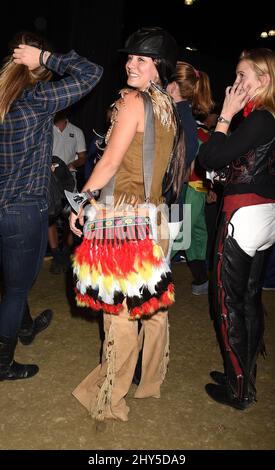 Kaley Cuoco während des Longines Los Angeles Masters Charity Pro-am im Los Angeles Convention Center. Stockfoto