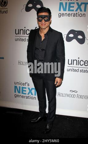 Mario Lopez nimmt am UNICEF Next Generation's 2. Annual UNICEF Masquerade Ball Teil, der auf dem Hollywood Forever Cemetery in Los Angeles, USA, abgehalten wird. Stockfoto