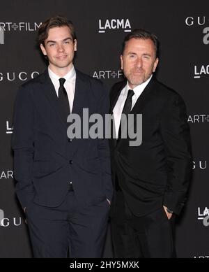 Tim Roth nimmt 2014 an der LACMA Art + Film Gala im LACMA, Los Angeles, Teil Stockfoto