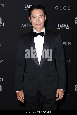 Byung-hun Lee nimmt an der LACMA Art + Film Gala 2014 im LACMA, Los Angeles, Teil Stockfoto