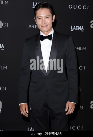 Byung-hun Lee nimmt an der LACMA Art + Film Gala 2014 im LACMA, Los Angeles, Teil Stockfoto