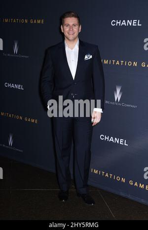 Allen Leech bei der Vorführung von „The Imitation Game“ in Los Angeles Stockfoto