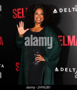 Oprah Winfrey bei der Premiere von „Selma“ in New York City Stockfoto