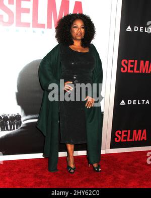 Oprah Winfrey bei der Premiere von „Selma“ in New York City Stockfoto