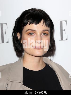 Alison Sudol nimmt an der Elle's Annual Women in Television-Veranstaltung Teil, die im Sunset Tower Hotel, West Hollywood, Ca. 13. Januar 2015 Stockfoto