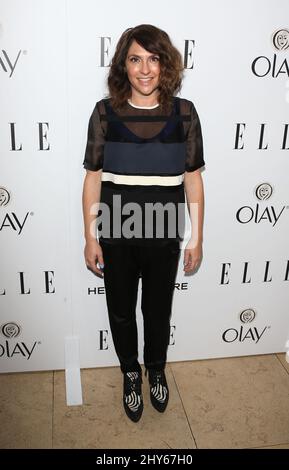 Jill Soloway nimmt an der jährlichen Elle's Women in Television-Veranstaltung Teil, die im Sunset Tower Hotel, West Hollywood, Ca. 13. Januar 2015 Stockfoto