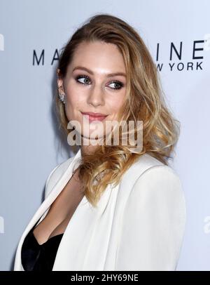 Dylan Penn nimmt an den Daily Front Row's Fashion Los Angeles Awards Teil, die im Sunset Tower Hotel in Los Angeles, Kalifornien, verliehen werden. Stockfoto