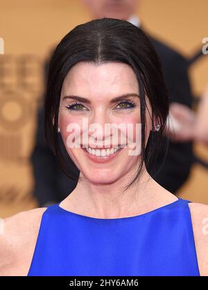 Julianna Margulies nimmt an den Annual Screen Actors Guild Awards 21. im Shrine Auditorium Teil Stockfoto