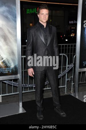 Jonny Weston bei der Premiere von „Project Almanac“ in Los Angeles im TCL Chinese Theatre Stockfoto