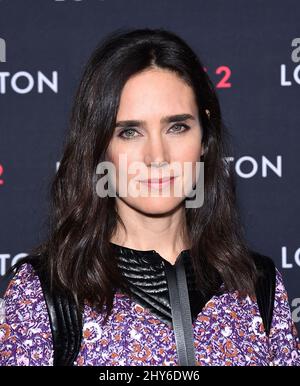 Jennifer Connelly nimmt an einer Veranstaltung mit dem Titel Louis Vuitton Teil und enthüllt eine unkonventionelle Ausstellung, die Serie 2 ??? Vergangenheit, Gegenwart und Zukunft“. Diese Ausstellung ist eine moderne und unerwartete Interpretation einer Modenschau. 5. Februar 2015 Los Angeles, Ca. Stockfoto