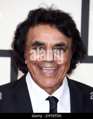 Johnny Mathis nimmt an den jährlichen GRAMMY Awards 57. im Staples Center Teil, 8. Februar 2015 Los Angeles, ca. Stockfoto