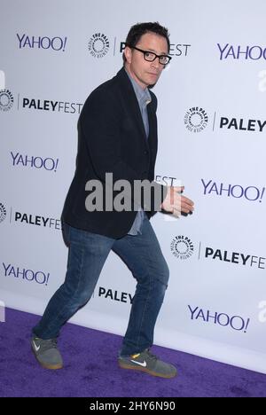 Joshua Malina nimmt an einer Fotoveranstaltung für „Skandal“ im Rahmen des PaleyFest 2015 in Los Angeles, Kalifornien, Teil. Stockfoto