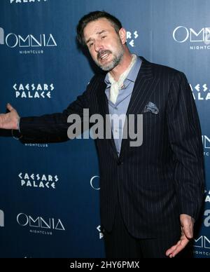 David Arquette bei der Justin Bieber 21. Birthday Party, OMNIA Nightclub im Caesars Palace Stockfoto