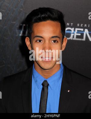 Chad Jackson Perez nimmt am 16. März 2015 an der Premiere der „The Divergent Series: Rebellent“ von Summit Entertainment im Ziegfeld Theatre in New York City Teil. Stockfoto