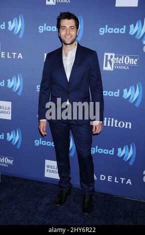 Freddie Smith kommt zu den jährlichen GLAAD Media Awards 26., die am Samstag, den 21. März 2015, im Beverly Hilton Hotel in Beverly Hills, Kalifornien, abgehalten werden. Stockfoto