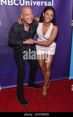 Howie Mandel & Mel B beim NBCUniversal Summer Press Day in Los Angeles Stockfoto