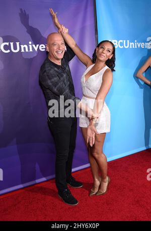 Howie Mandel & Mel B beim NBCUniversal Summer Press Day in Los Angeles Stockfoto