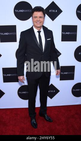 Donny Osmond nimmt an den TV LAND Awards 2015 im Saban Theater in Los Angeles, USA, Teil. Stockfoto