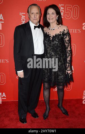 William Friedkin und Sherry Lansing nahmen an der LACMA-Jubiläumsgala 50. in Los Angeles, Kalifornien, Teil. Stockfoto