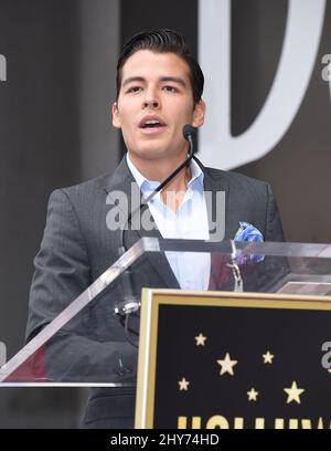 Manolo Gonzalez während der Sofia Vergara Hollywood Walk of Fame Star Ceremony in Hollywood, Los Angeles. Stockfoto