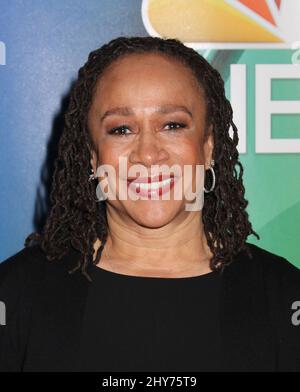 S. Epatha Merkerson nimmt 2015 an der NBC-Vorvorstellung in der Radio City Music Hall in New York Teil. Stockfoto