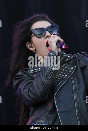 Charli XCX tritt während des Rock in Rio USA auf dem MGM Resorts Festival Gelände in Las Vegas, USA, auf. Stockfoto