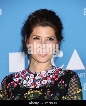 Marisa Tomei nimmt am Samstag, den 30. Mai 2015, an der jährlichen Gala des Museum of Contemporary Art in Los Angeles Teil. Stockfoto