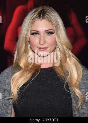 Taylor-Ann Hasselhoff bei der Galows-Premiere in der Hollywood High School, Los Angeles. Stockfoto