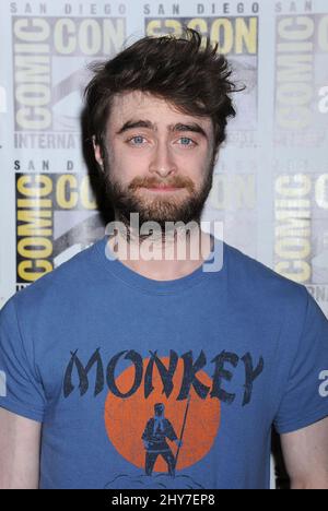 Daniel Radcliffe präsentiert auf der Comic-Con 2015 im Bayfront Hilton Hotel als 20. Century Fox Schauspieler von „Victor Frankenstein“ Stockfoto