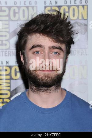 Daniel Radcliffe präsentiert auf der Comic-Con 2015 im Bayfront Hilton Hotel als 20. Century Fox Schauspieler von „Victor Frankenstein“ Stockfoto