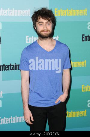 Daniel Radcliffe nimmt an der Entertainment Weekly Comic-Con 2015 Teil, die im Float im Hard Rock Hotel in San Diego, Kalifornien, stattfindet. Stockfoto