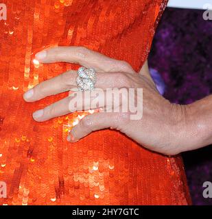 Andie MacDowell nimmt an der Hallmark Channel und Hallmark Movies and Mysteries - 2015 Summer TCA Tour Party von Crown Media Family Networks Teil, die in einem privaten Haus stattfindet Stockfoto