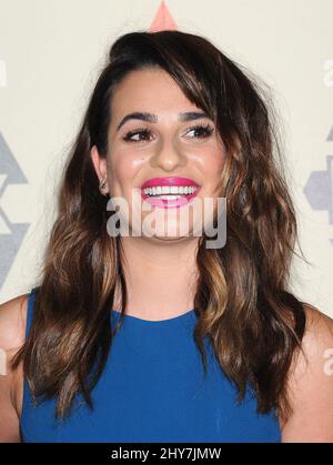 Lea Michele nimmt an der Summer TCA All-Star Party VON FOX im SoHo House in Los Angeles, USA, Teil. Stockfoto