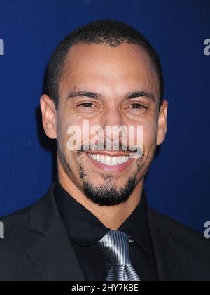 Bryton James nimmt an der CBS-, CW- und Showtime Summer TCA-Pressetour Teil. Stockfoto