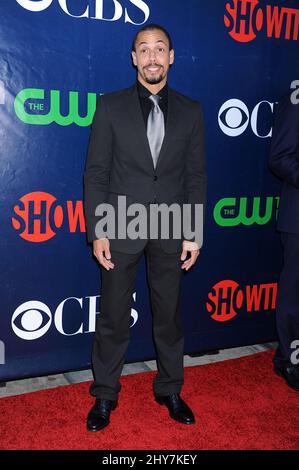 Bryton James nimmt an der CBS-, CW- und Showtime Summer TCA-Pressetour Teil. Stockfoto