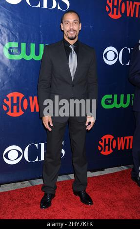 Bryton James nimmt an der CBS-, CW- und Showtime Summer TCA-Pressetour Teil. Stockfoto