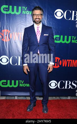 Jaime Camil nimmt an der CBS, der CW und der Showtime Summer TCA Pressetour Teil. Stockfoto