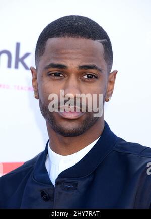 Big Sean nimmt an der von der Entertainment Industry Foundation bei Barker Hanger in Los Angeles, USA, moderierten, mit Stars besetzten Fernsehsendung für Lehrer und Studenten Teil. Stockfoto