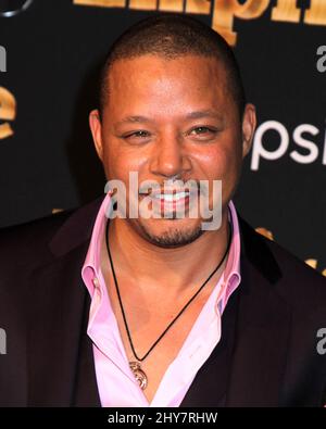 Terrence Howard bei der Premiere der „Empire“-Saison 2 in der Carnegie Hall in New York, USA. Stockfoto