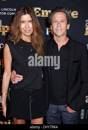 Brian Grazer und Veronica Smiley nehmen am Samstag, 12. September 2015, an der Premiere von Empire Season 2 in New York Teil. Stockfoto