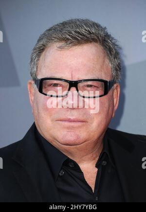 William Shatner bei der ERÖFFNUNGSGALA 2015/16 der LA Philharmonic: The Brilliance of Beethoven in der Walt Disney Concert Hall in Los Angeles, USA. Stockfoto