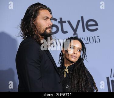 Lisa Bonet & Jason Momoa bei den InStyle Awards im Getty Center in Los Angeles, Kalifornien. Stockfoto