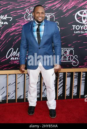 Avant nimmt an den Soul Train Music Awards 2015 in der Orleans Arena, Orleans Hotel & Casino, Las Vegas Teil. Stockfoto