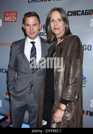 Brian Geraghty und Amy Morton NBC feiern „Chicago Fire“, „Chicago P.D.“ und „Chicago Med“ Stockfoto