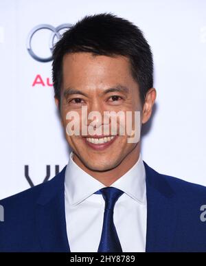 Byron Mann nimmt an der Abschlussgala des AFI Fest 2015 Teil: „The Big Short“-Weltpremiere im chinesischen Theater. Stockfoto